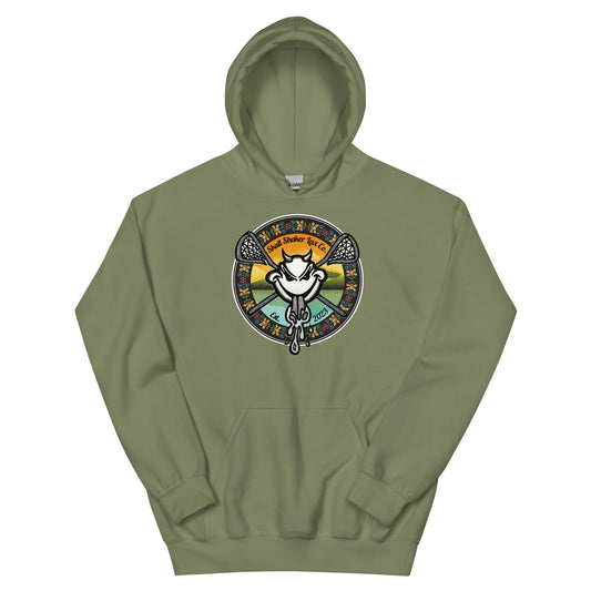 Lax Demon Flowers Unisexy Hoodie