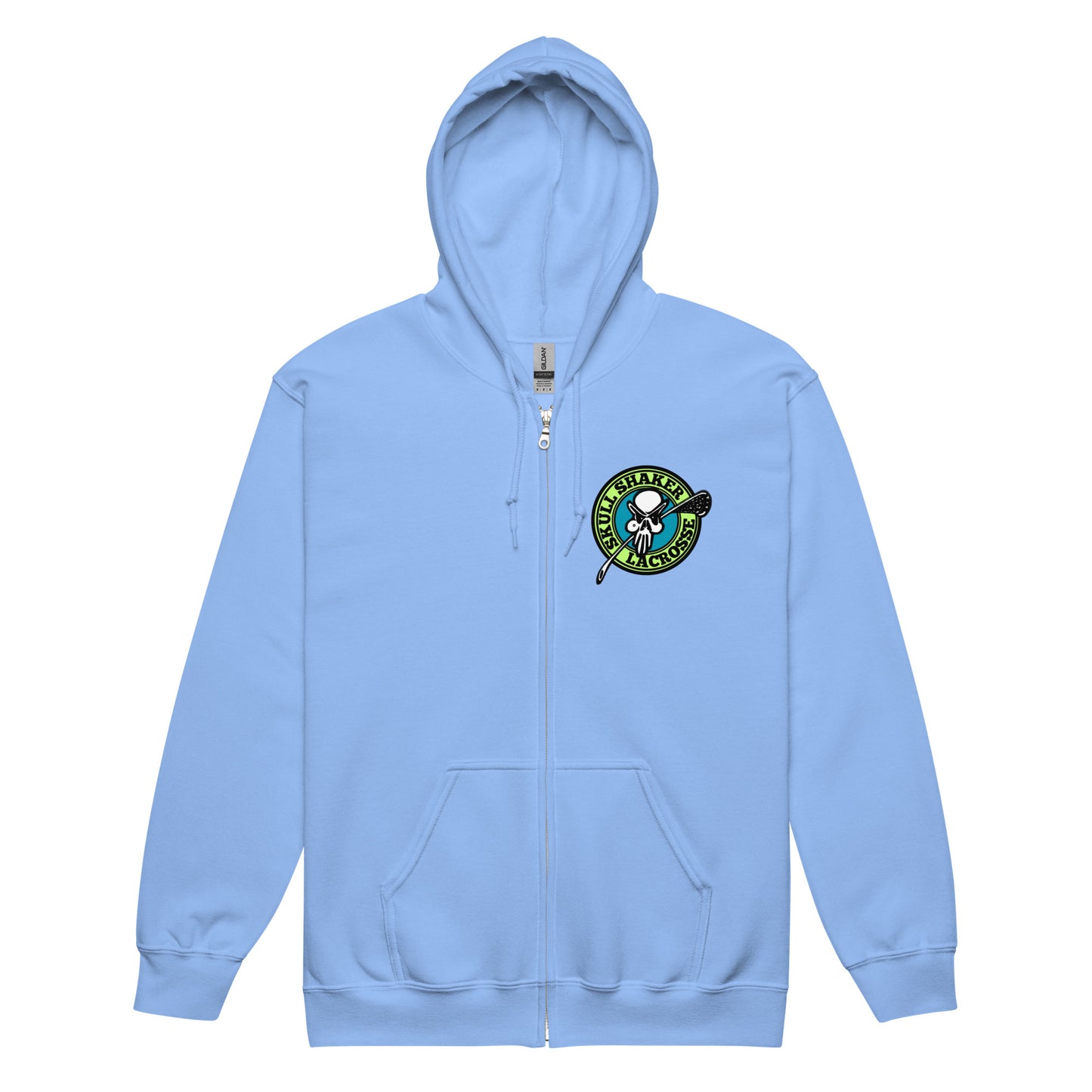 Skull Shaker Old Skool Lax Unisexy heavy blend zip hoodie