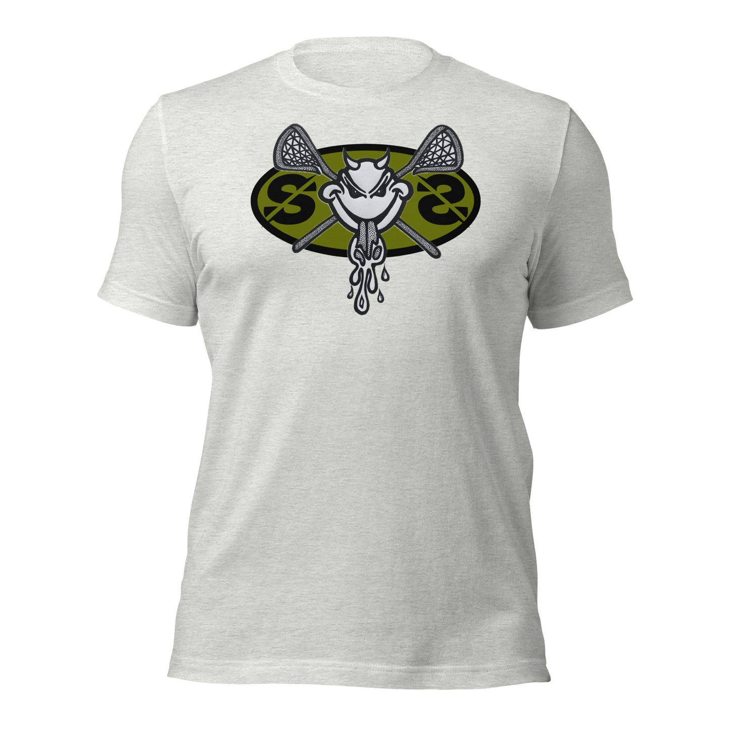 Lax Demon Green Unisexy T-shirt