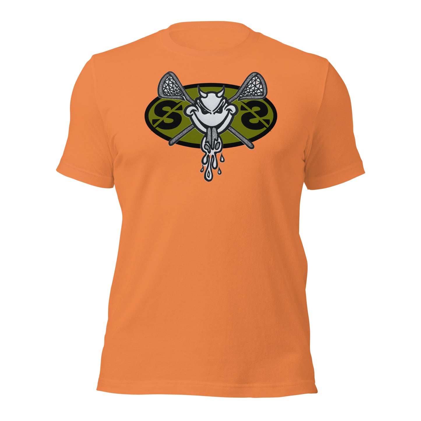 Lax Demon Green Unisexy T-shirt