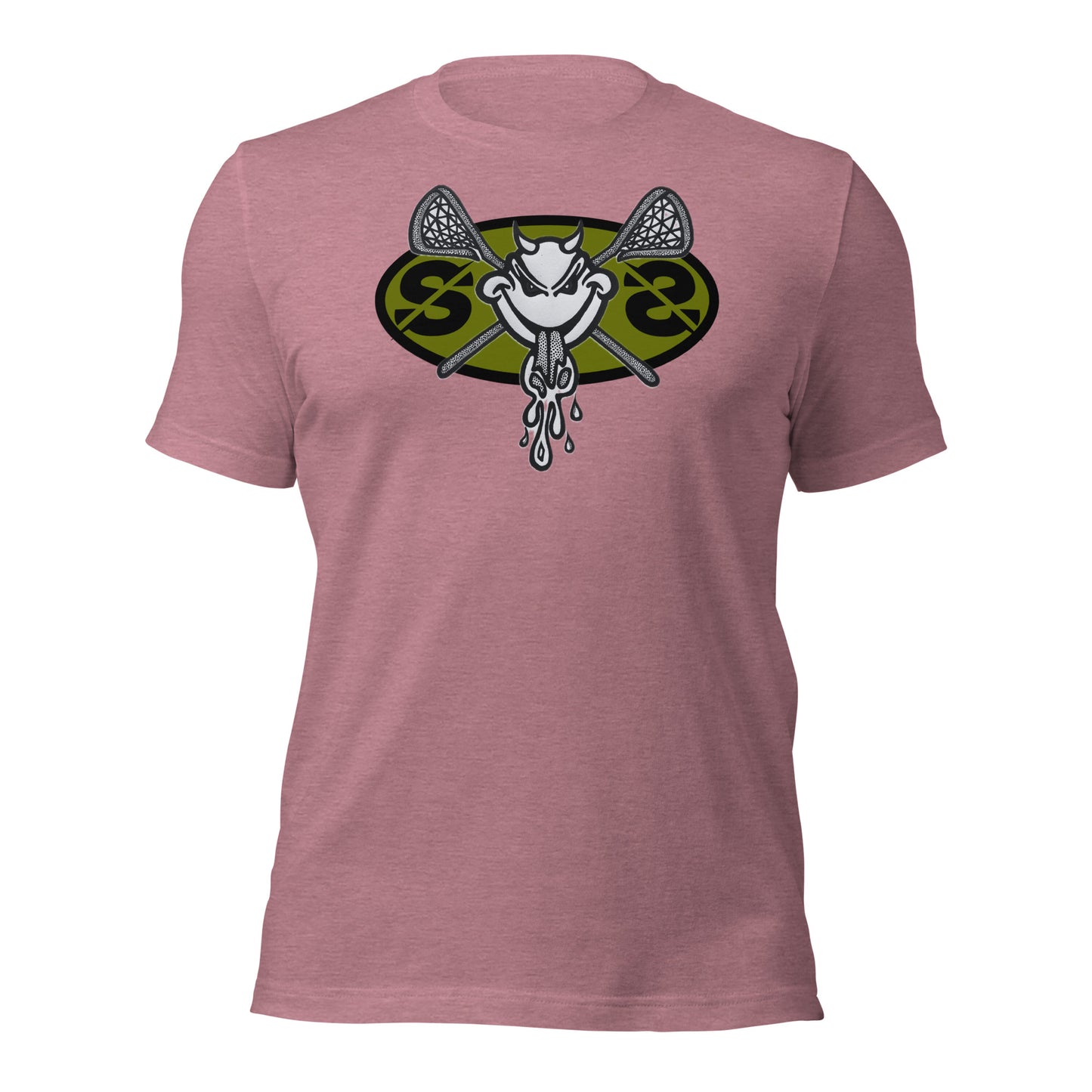 Lax Demon Green Unisexy T-shirt