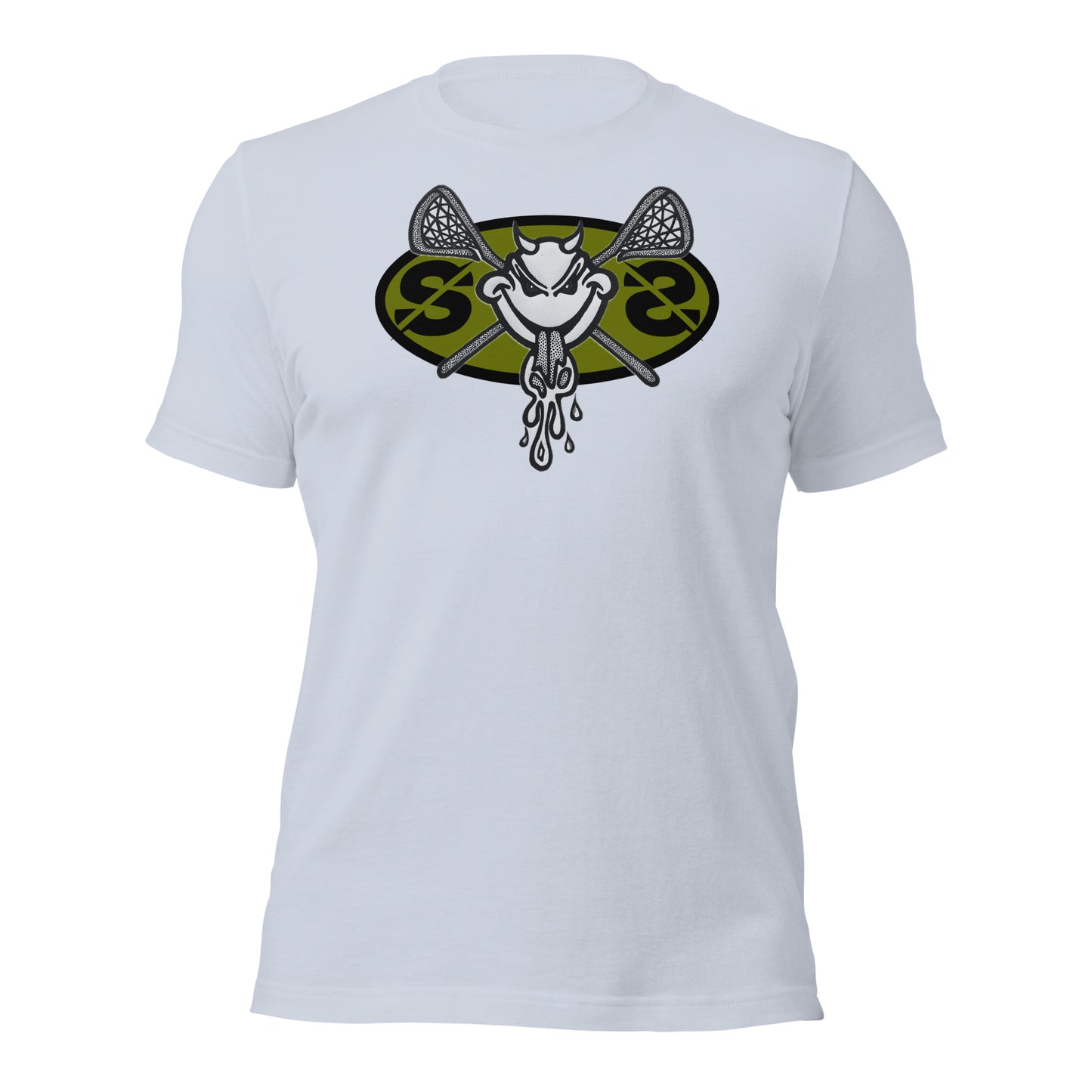 Lax Demon Green Unisexy T-shirt