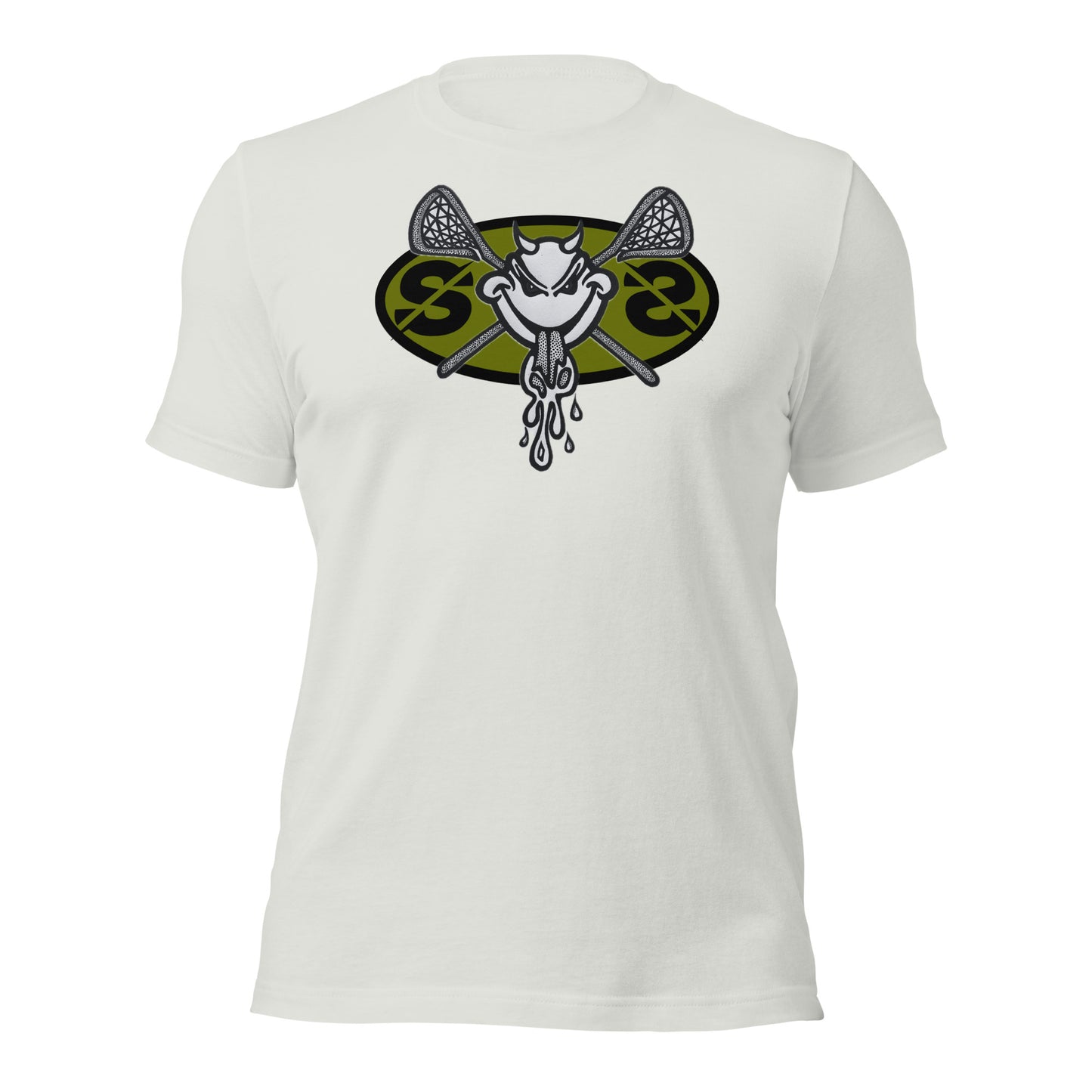 Lax Demon Green Unisexy T-shirt