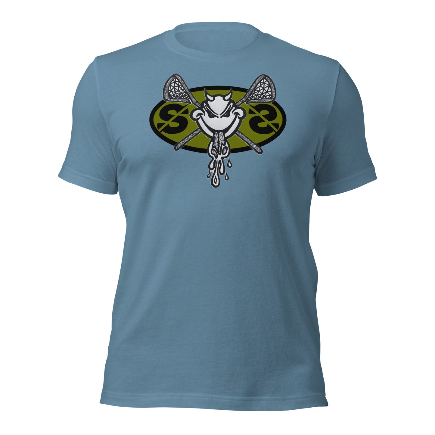 Lax Demon Green Unisexy T-shirt