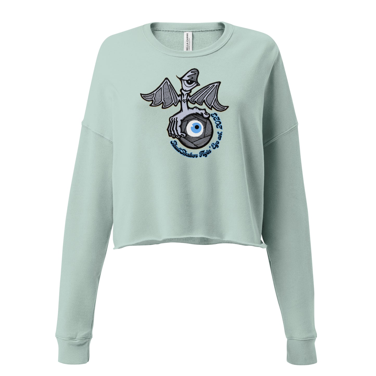 Flyin' Eye Crop Sweatshirt