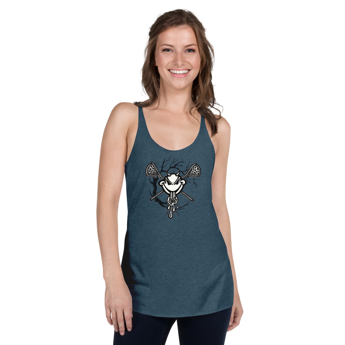 Lax Demoness Women's Racerback Tank