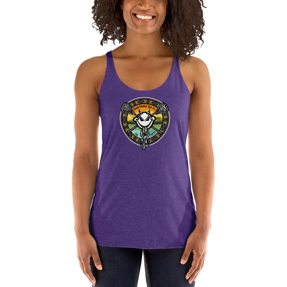 Lax Demoness Women's Racerback Tank