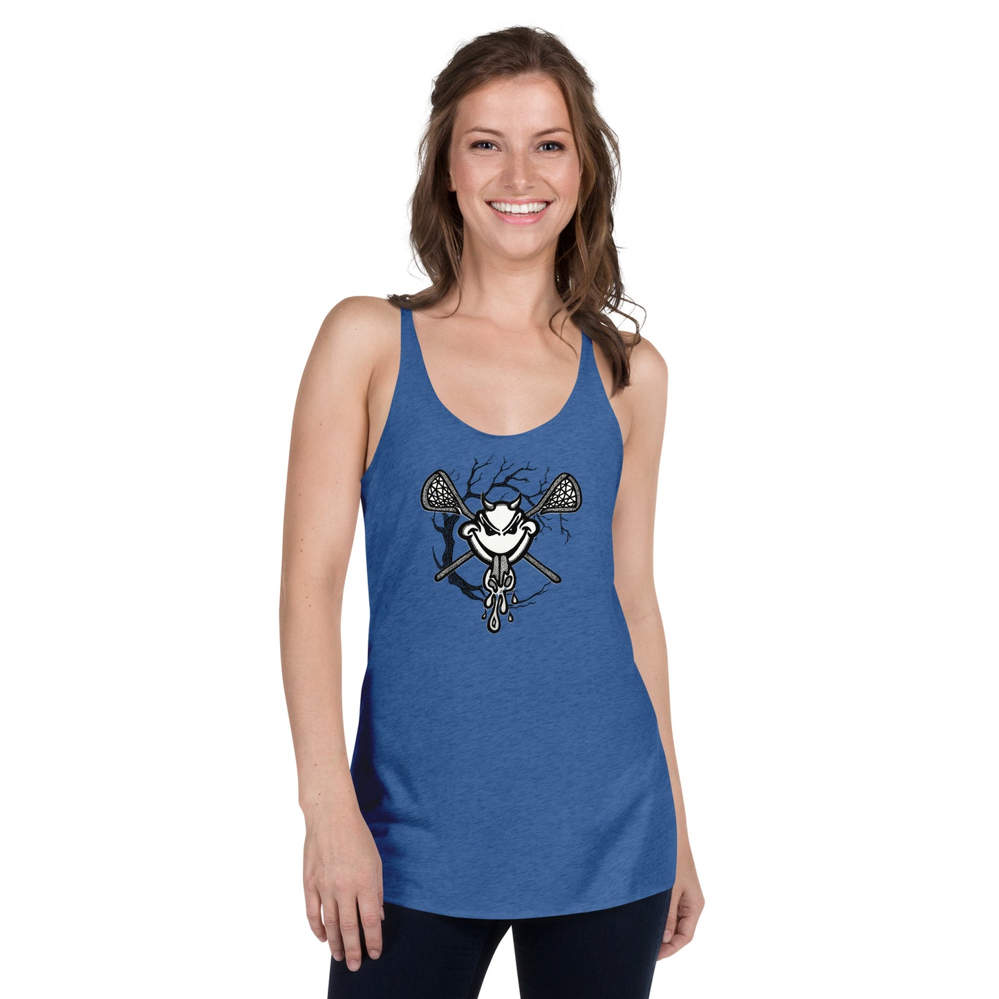 Lax Demoness Women's Racerback Tank